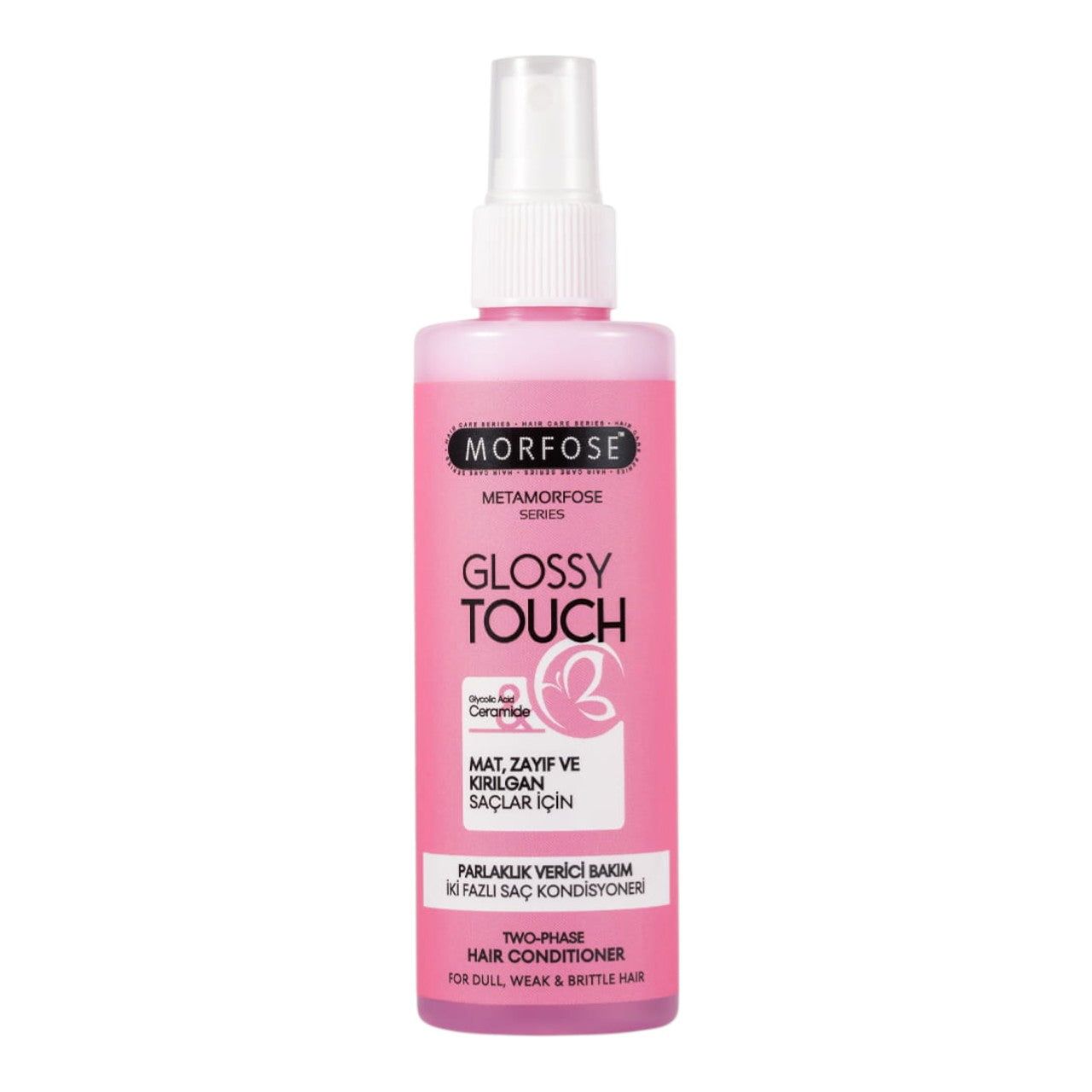 MORFOSE PROFESSIONAL TWO PHASE CONDITIONER GLOSSY TOUCH 6.8 Fl. Oz.
