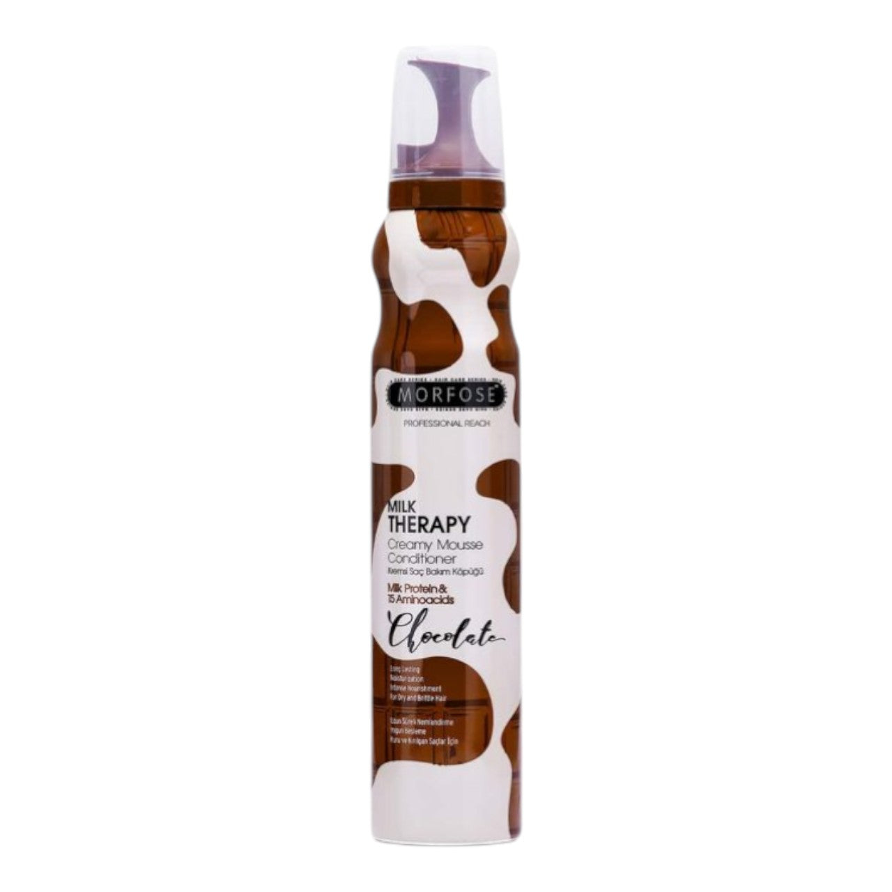 MORFOSE PROFESSIONAL CHOCOLATE HAIR MOUSSE 6.76 Fl. Oz.