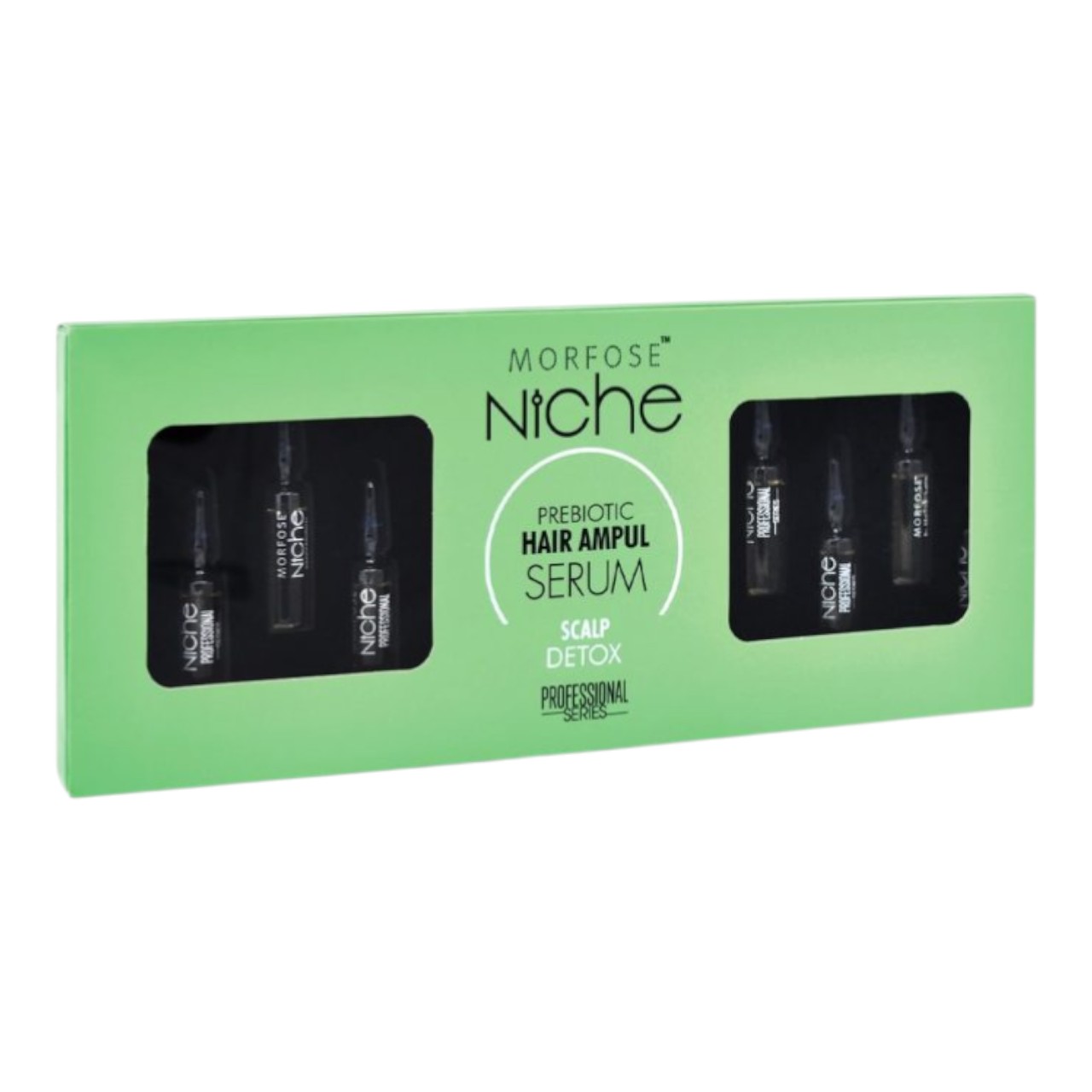MORFOSE PROFESSIONAL SCALP DETOX PREBIOTIC HAIR AMPUL SERUM 5 x 0.17 Fl Oz