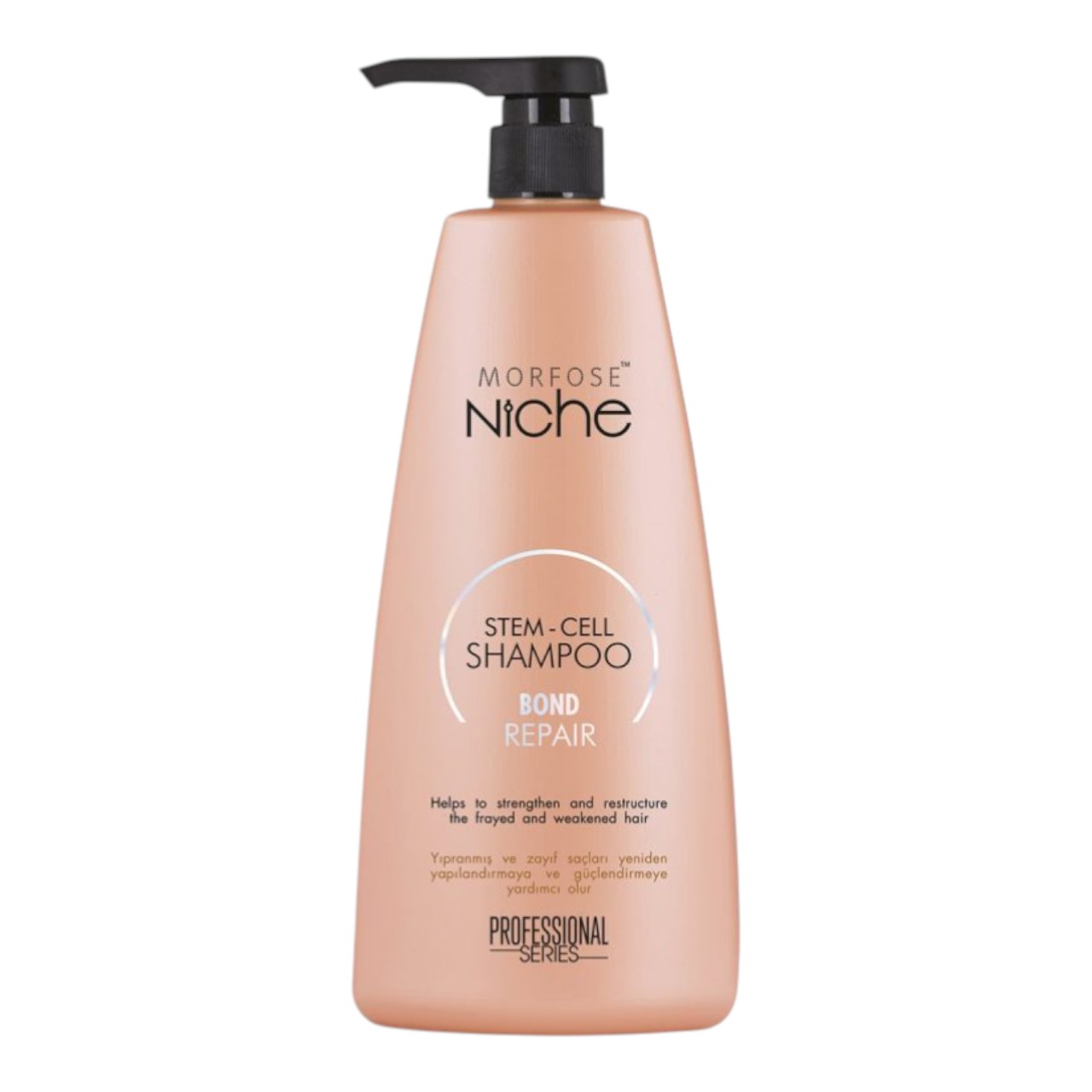 MORFOSE PROFESSIONAL STEM CELL BOND REPAIR SHAMPOO Liter