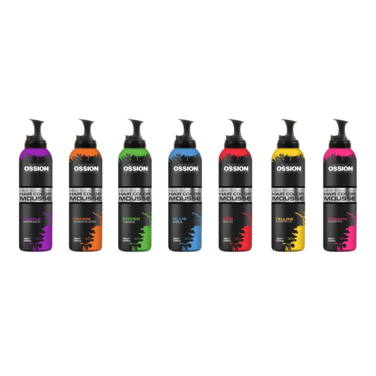 MORFOSE PROFESSIONAL SEMI PERMANENT HAIR COLOR MOUSSE