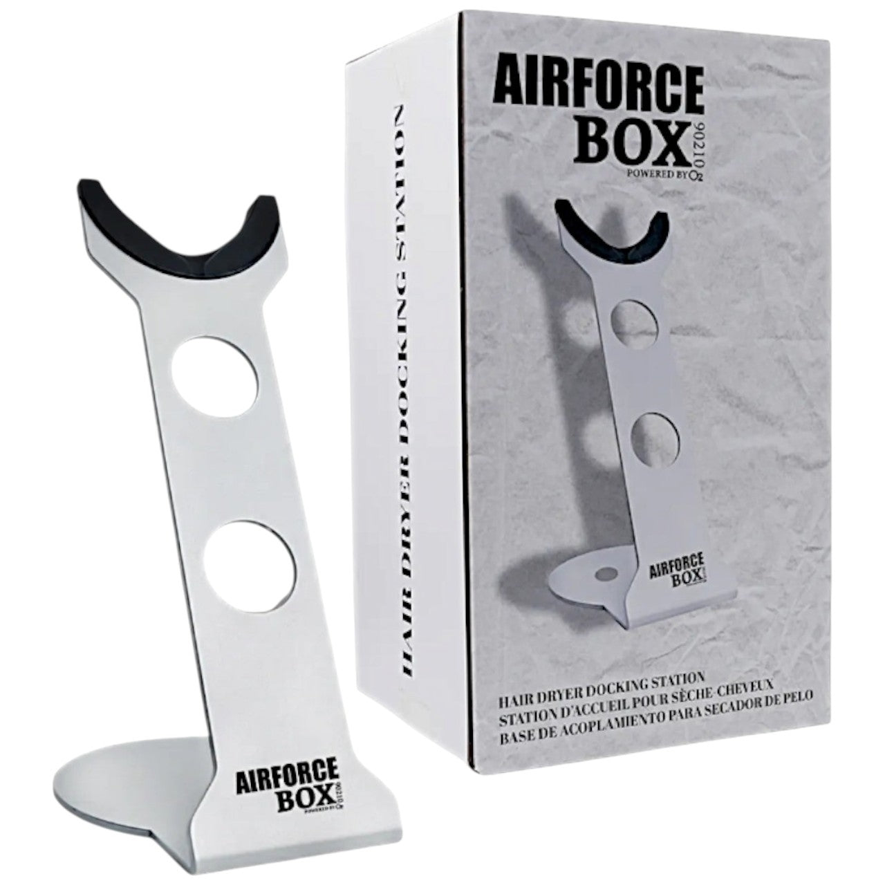 O2 BOX90210 AIRFORCE Hair Dryer Docking Station